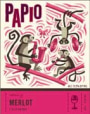 Papio wines Merlot 2002 Front Label