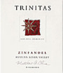 Trinitas Cellars Russian River Zinfandel 2000 Front Label
