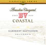 BV Coastal Estates Cabernet Sauvignon 2001 Front Label