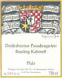 Bassermann-Jordan Deidesheimer Paradiesgarten Kabinett 2000 Front Label