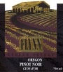 Flynn Pinot Noir 1998 Front Label