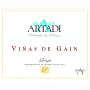 Artadi Vinas de Gain 2001 Front Label