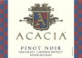 Acacia Pinot Noir 2002 Front Label