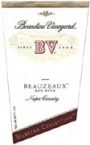 Beaulieu Vineyard Beauzeaux 2001 Front Label