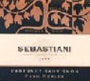 Sebastiani Sonoma Cabernet Sauvignon 2000 Front Label