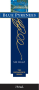 Blue Pyrenees Richardson Series Shiraz 2012 Front Label