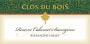 Clos du Bois Alexander Valley Reserve Cabernet Sauvignon 2000 Front Label