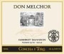 Don Melchor Cabernet Sauvignon 2000 Front Label