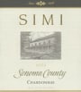 Simi Sonoma County Chardonnay 2002 Front Label