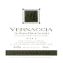 Fontaleoni Vernaccia Di San Gimignano 2011 Front Label