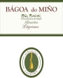 As Laxas  Bagoa do Mino Lagrima Albarino 2014 Front Label