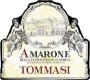 Tommasi Amarone della Valpolicella Classico 1998 Front Label