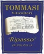 Tommasi Ripasso Valpolicella 2000 Front Label