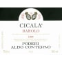 Aldo Conterno Barolo Cicala 1999 Front Label