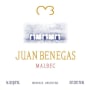 Bodega Benegas Juan Benegas Malbec 2015 Front Label