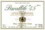 Jaboulet Parallele 45 Blanc 2001 Front Label