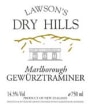 Lawson's Dry Hills Gewurztraminer 2002 Front Label
