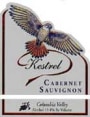 Kestrel Vintners Cabernet Sauvignon 1999 Front Label