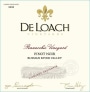 DeLoach Pennacchio Vineyard Pinot Noir 2012 Front Label