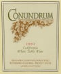 Conundrum White Blend 2002 Front Label