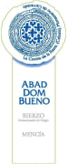 Bodegas del Abad Abad Dom Bueno Roble Mencia 2008 Front Label