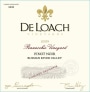 DeLoach Pennacchio Vineyard Pinot Noir 2009 Front Label
