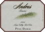 Forefront by Pine Ridge Andrus Reserve 2005 Front Label