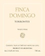 Domingo Molina Finca Domingo Torrontes 2015 Front Label