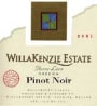 WillaKenzie Estate Pierre Leon Pinot Noir 2001 Front Label