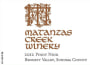 Matanzas Creek Pinot Noir 2012 Front Label