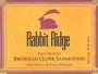 Rabbit Ridge Sangiovese 2000 Front Label