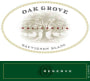Oak Grove Family Reserve Sauvignon Blanc 2011  Front Label