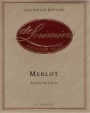 deLorimier Merlot 2000 Front Label