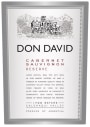 El Esteco Don David Reserve Cabernet Sauvignon 2013 Front Label