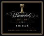 Warwick Estate Shiraz 2001 Front Label