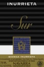Bodegas Inurrieta Sur 2012 Front Label