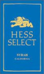 Hess Select Syrah 2001 Front Label