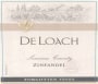DeLoach Forgotten Vines Zinfandel 2007 Front Label