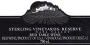 Sterling Reserve 1996 Front Label