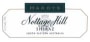 Hardys Nottage Hill Shiraz 2001 Front Label