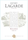 Lagarde Lagarde Malbec 2013 Front Label