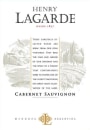 Lagarde Lagarde Cabernet Sauvignon 2014 Front Label