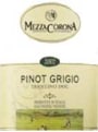 Mezzacorona Pinot Grigio 2003 Front Label