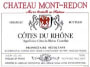 Chateau Mont-Redon Cotes du Rhone 2002 Front Label