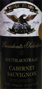 Wolf Blass Presidents Selection Cabernet Sauvignon 2001 Front Label