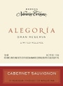 Navarro Correas Alegoria Gran Reserva Cabernet Sauvignon 2008 Front Label