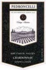 Pedroncelli Dry Creek Chardonnay 2002 Front Label