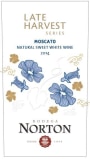 Bodega Norton Late Harvest Sweet Moscato 2014 Front Label