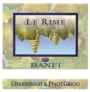 Banfi Le Rime Pinot Grigio Chardonnay 2003 Front Label