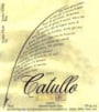 Bertani Catulo Rosso 2001 Front Label